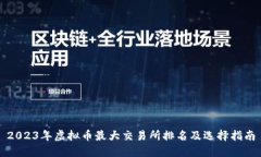 2023年虚拟币最大交易所排名及选择指南